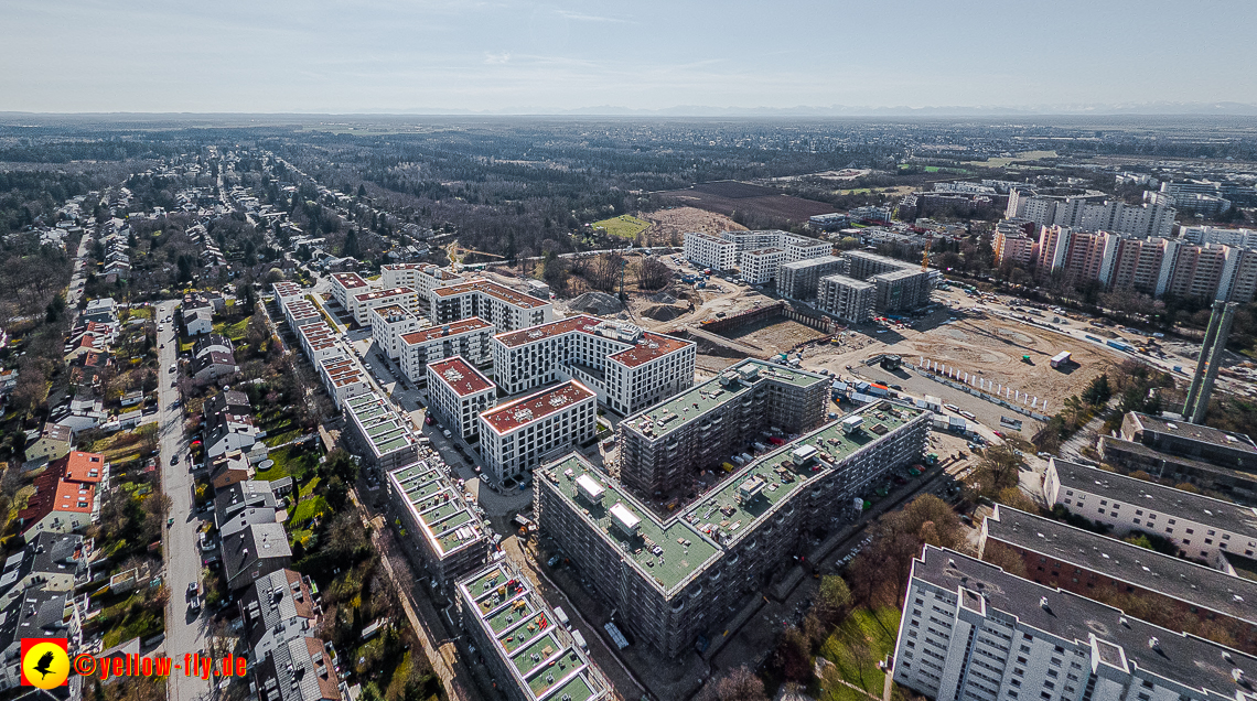 22.03.2023 - Baustele und Wohnanlage Alexisquartier